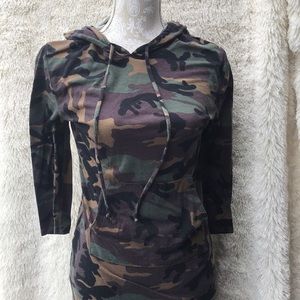 Large camo dress